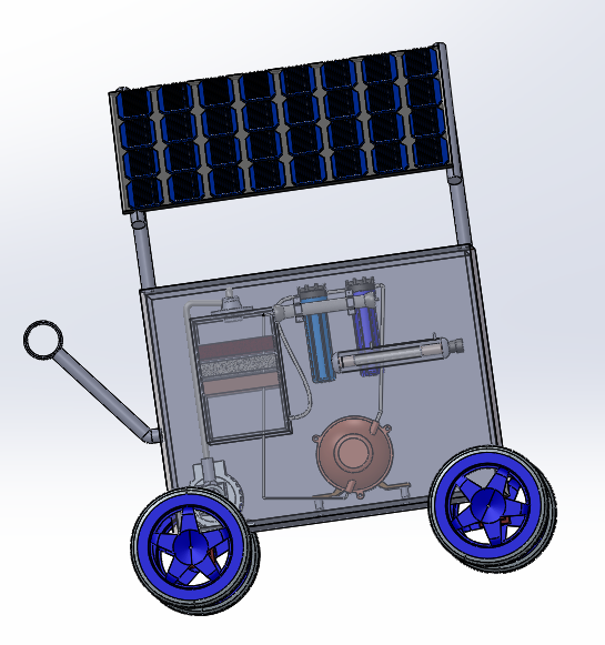 太阳能海水淡化净化厂